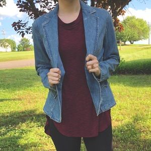 Tommy Hilfiger denim blazer